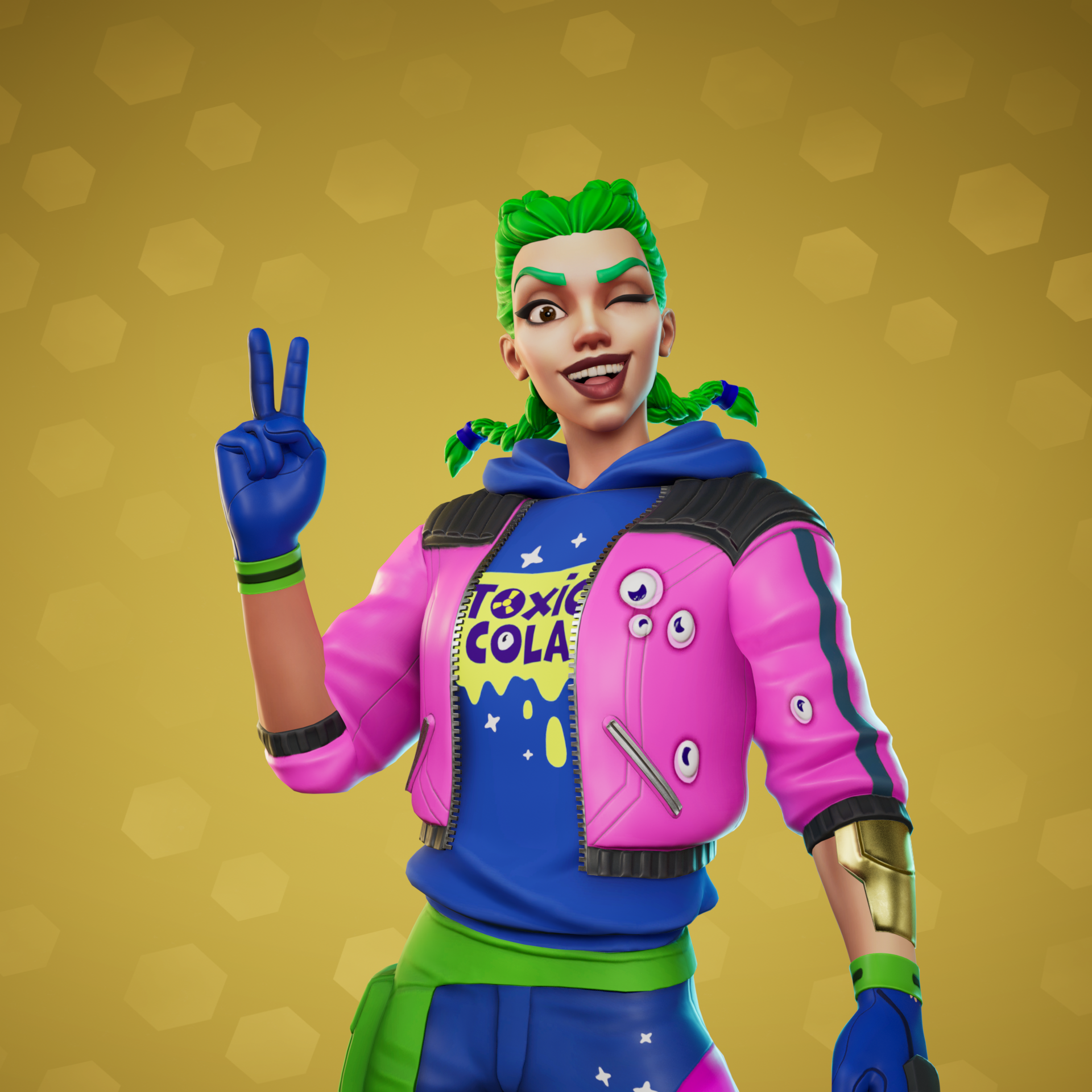 Female "Toxic Cola" Skin
