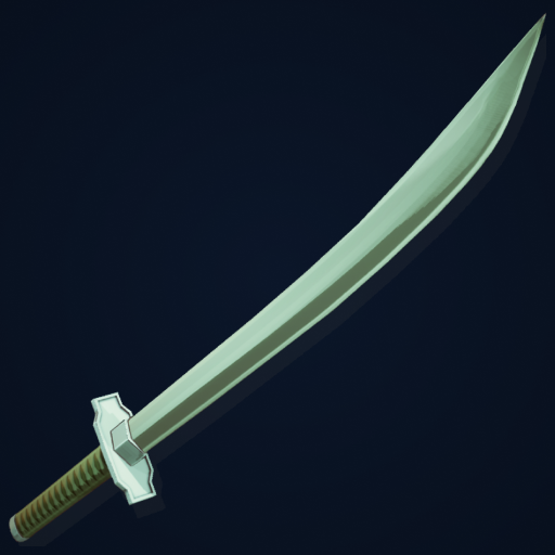 Moncleaved Nodachi