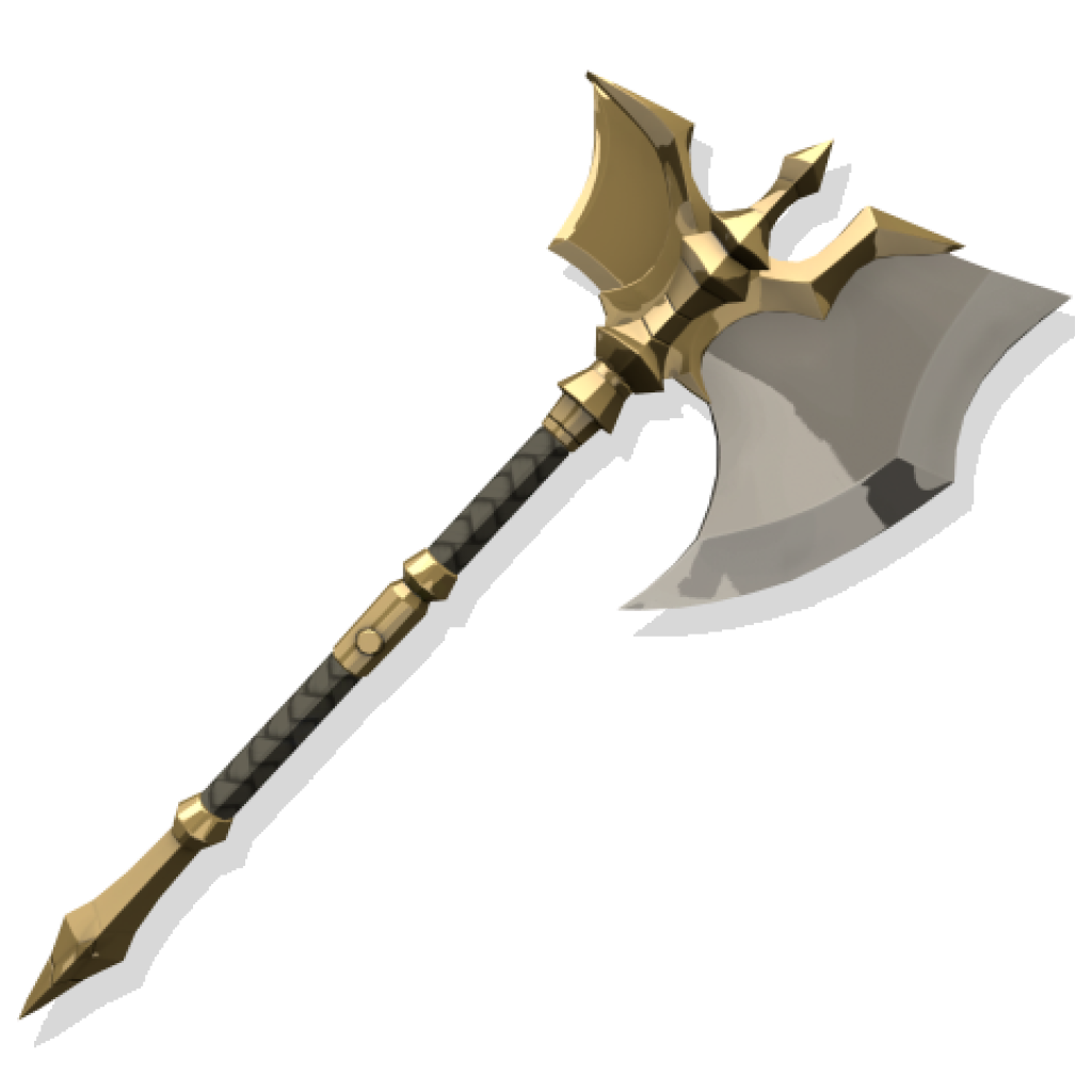 The Dual Bladed Axe of Five Forbidden Fates VI