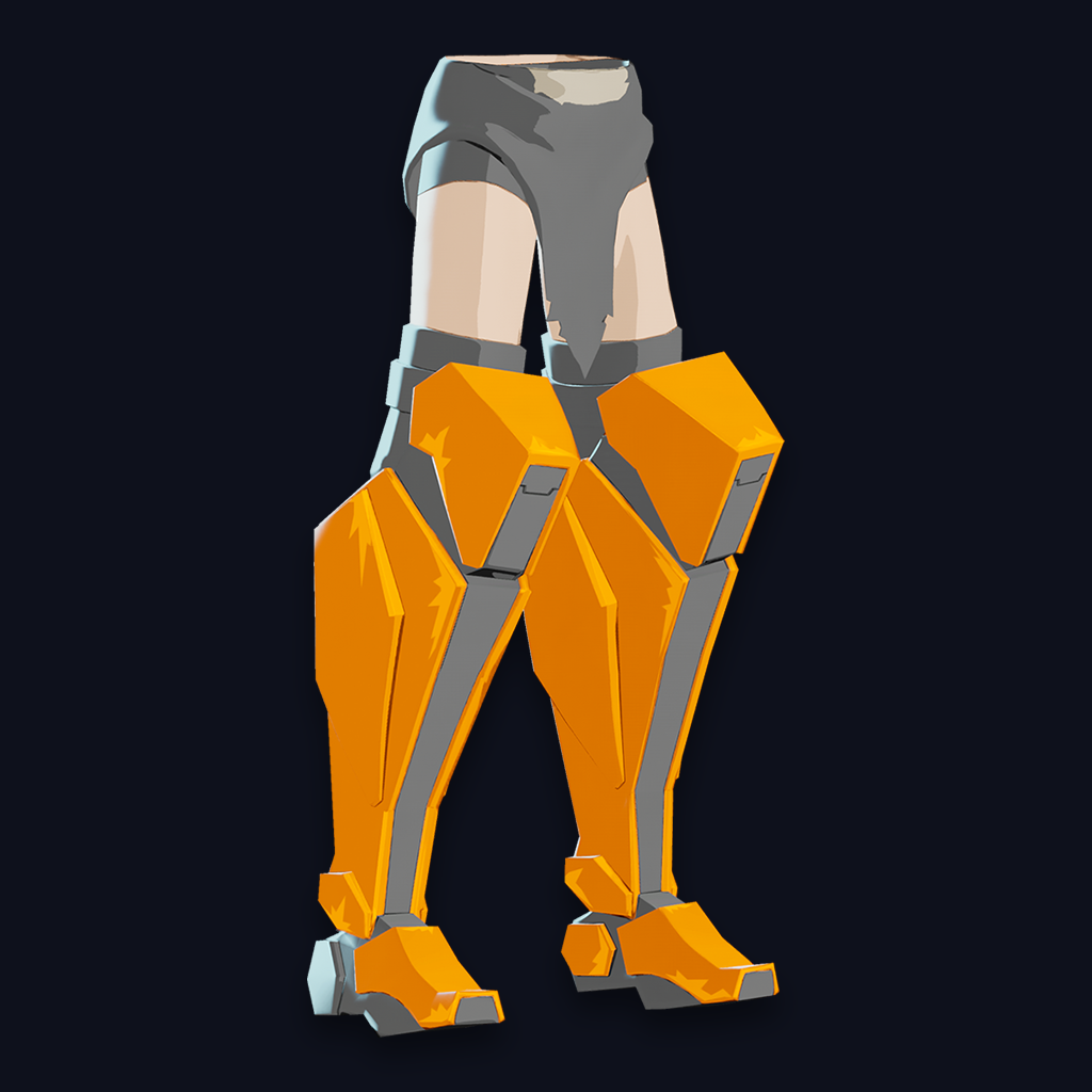 Chrono Barbarian Legs