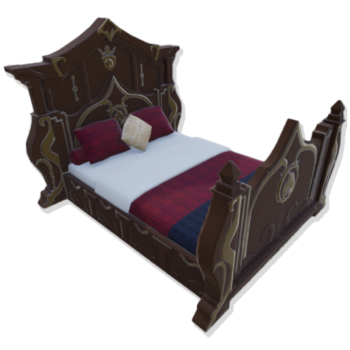Arthurian Fancy Bed (Big Time)