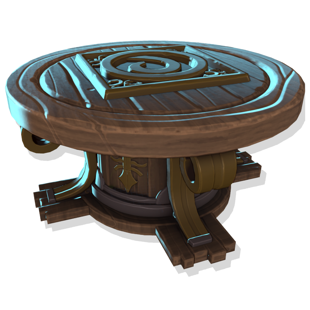 Arthurian Round Wood Table