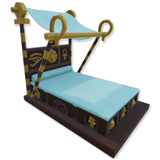 Egyptian Shaded Bed