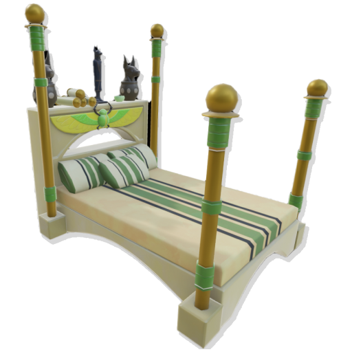 Egyptian Four Post Bed (Big Time)