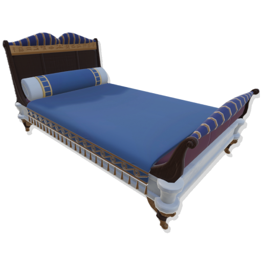Egyptian Sleigh Bed (Big Time)