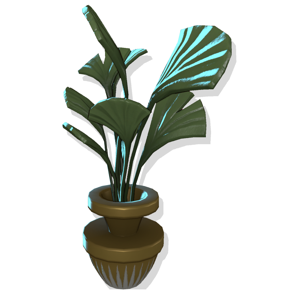 Egyptian Tall Vase