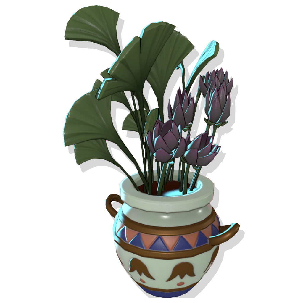 Egyptian Wide Vase