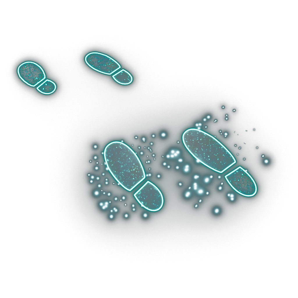 Energy Footstep Decal