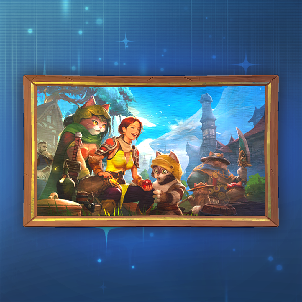 Big "Big Catch" Painting