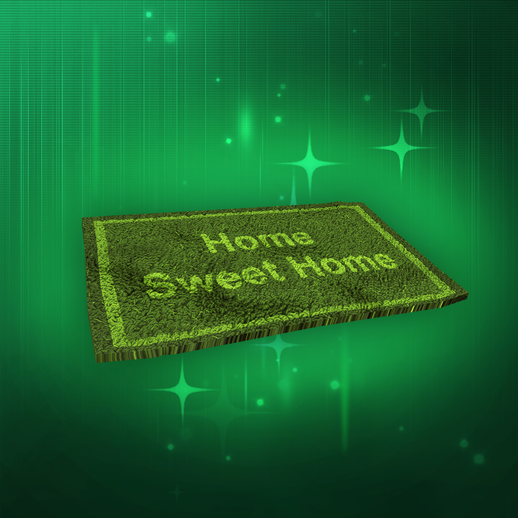 Medium "Sweet Home" Doormat