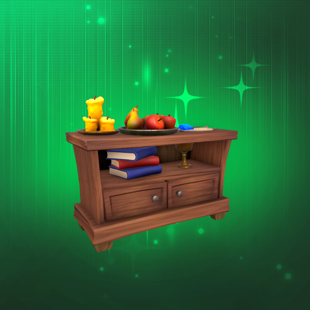 Dark Wood Cabinet
