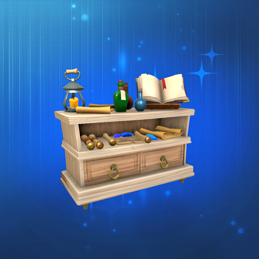 Light Wood Cabinet
