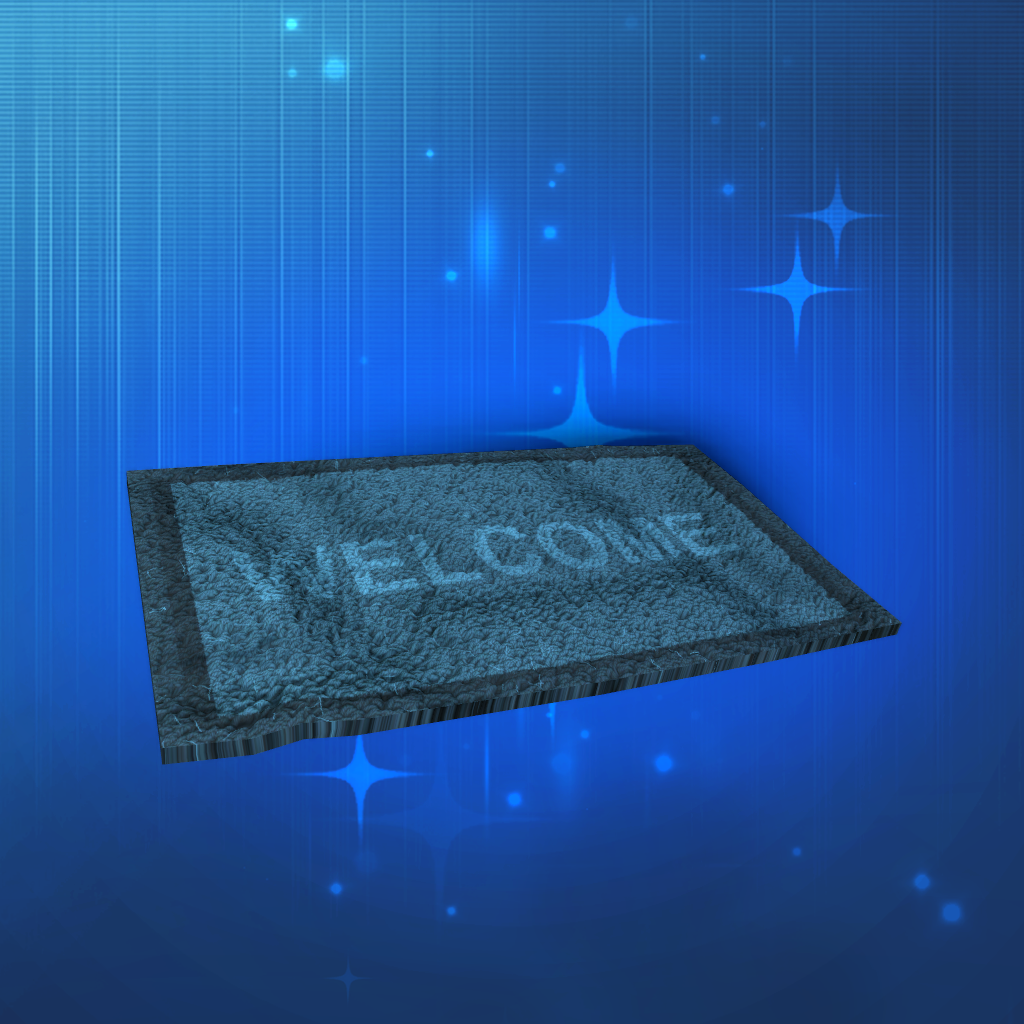 Big "Welcome" Doormat