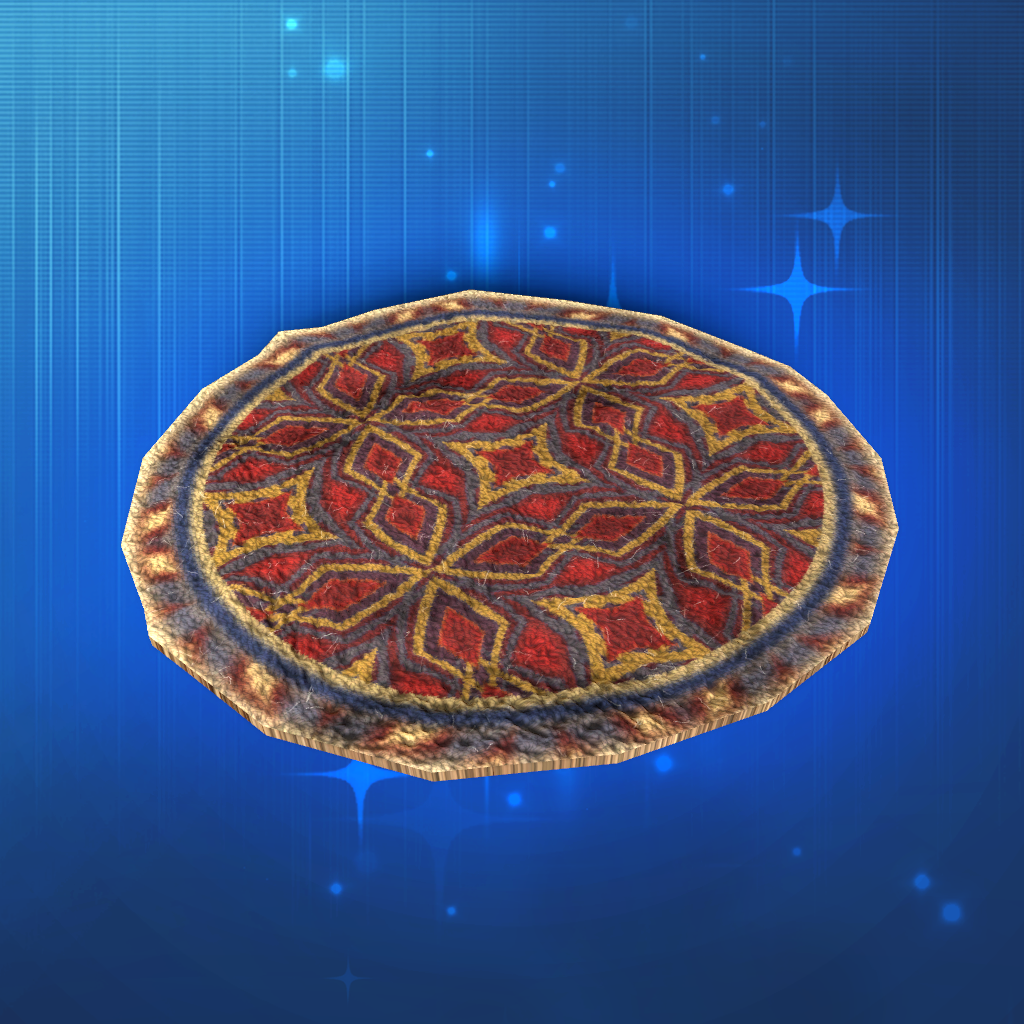 Big Round Ornament Carpet