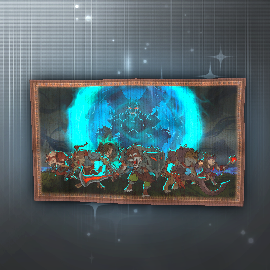 Small "Invasion" Tapestry
