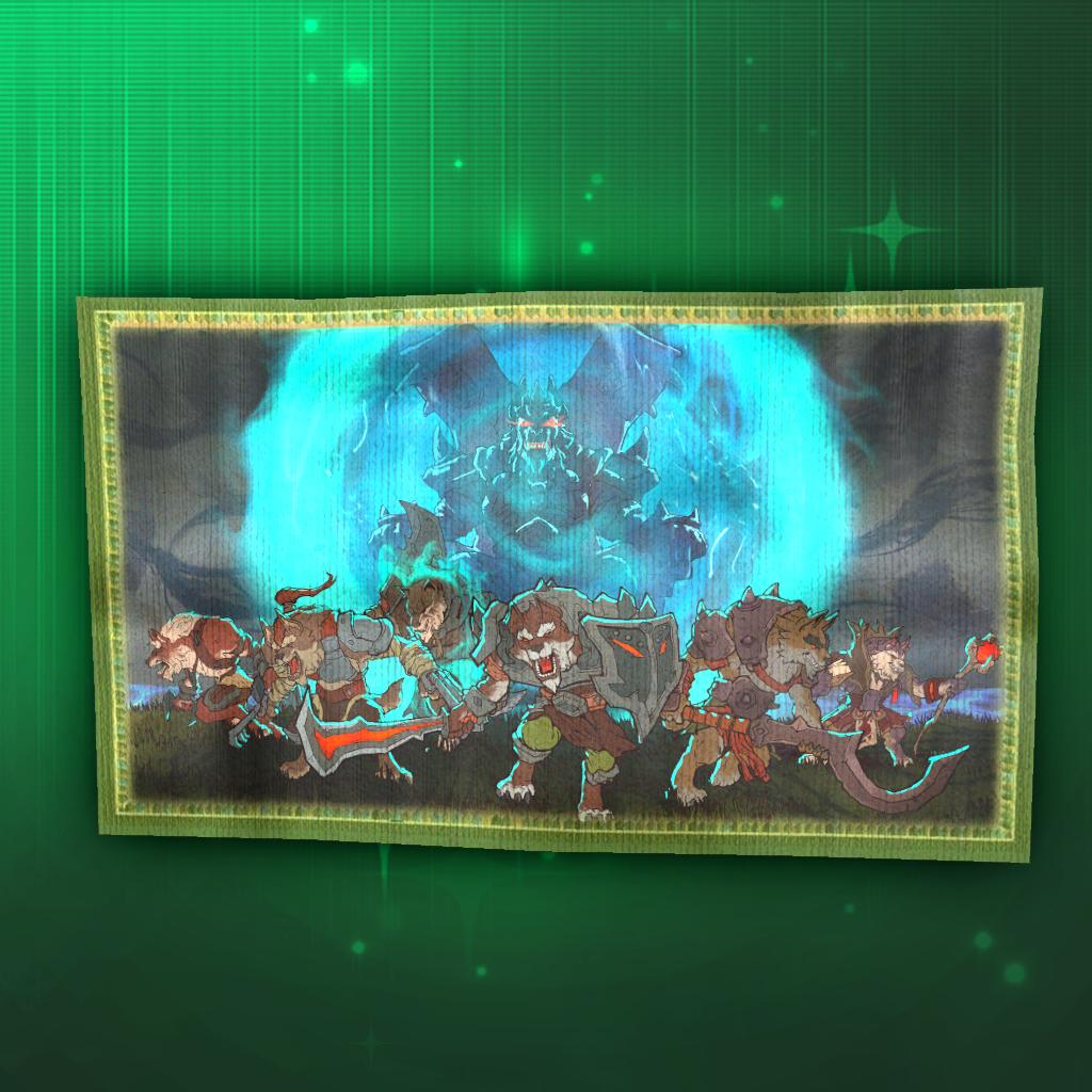 Medium "Invasion" Tapestry